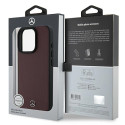 Kryt Mercedes pro iPhone 16 Pro - červená (MagSafe)