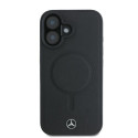 Pouzdro Mercedes MagSafe pro iPhone 16 Plus – černé