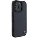 Kryt Mercedes MB WOOD pro iPhone 16 Pro Max – modrá