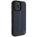 Kryt Mercedes MB Blue Line Leather MagSafe iPhone 16 Pro Max