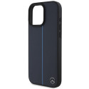 Kryt Mercedes MB Blue Line Leather MagSafe iPhone 16 Pro Max