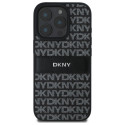 Kryt DKNY Texture Pattern pro iPhone 16 Pro – černý