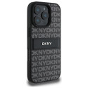 Kryt DKNY Texture Pattern pro iPhone 16 Pro – černý
