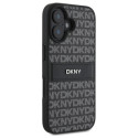 Kryt DKNY Texture Pattern iPhone 16 - černý