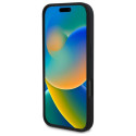 Kryt DKNY Silicone White Logo pro iPhone 16 - černý