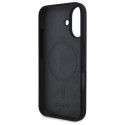 Kryt DKNY Silicone White Logo pro iPhone 16 - černý