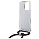 Kryt Guess Crossbody Cord 4G iPhone 16 Pro - černý