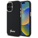 Kryt Guess pro iPhone 16 - černý