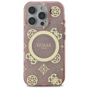 Kryt Guess IML Peony On 4G Background MagSafe iPhone 16 Pro