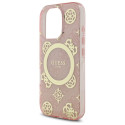 Kryt Guess IML Peony On 4G Background MagSafe iPhone 16 Pro