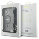 Kryt Guess Crossbody Cord SCRIPT pro iPhone 16 - černý