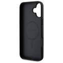 Kryt Guess 4G Printed Stripes MagSafe pro iPhone 16 - black