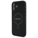Kryt Guess SAFFIANO CLASSIC MagSafe iPhone 16 černý