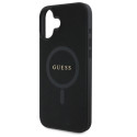 Kryt Guess SAFFIANO CLASSIC MagSafe iPhone 16 černý