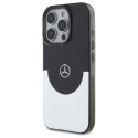 Kryt Mercedes Double Layer BiColor MagSafe iPhone 16 Pro - stříbrný
