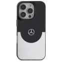 Kryt Mercedes Double Layer BiColor MagSafe iPhone 16 Pro - stříbrný