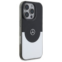 Kryt Mercedes Double Layer BiColor MagSafe iPhone 16 Pro - stříbrný