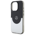 Kryt Mercedes Double Layer BiColor MagSafe iPhone 16 Pro - stříbrný