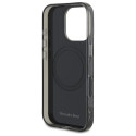 Kryt Mercedes Double Layer BiColor MagSafe iPhone 16 Pro - stříbrný