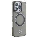 Kryt Mercedes SILVER RING MagSafe pro iPhone 16 Pro - černý
