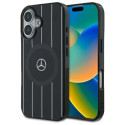 Kryt Mercedes MB Double Layer MagSafe pro iPhone 16 - black