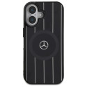 Kryt Mercedes MB Double Layer MagSafe pro iPhone 16 - black