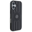 Kryt Mercedes MB Double Layer MagSafe pro iPhone 16 - black