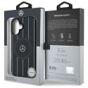 Kryt Mercedes MB Double Layer MagSafe pro iPhone 16 - black