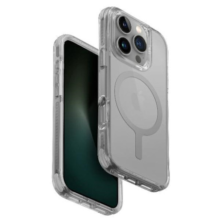 Kryt UNIQ COMBAT MAGCLICK pro iPhone 16 Pro Max - šedá