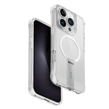 Kryt UNIQ ELEVA s Vertica pro iPhone 16 Pro – transparentní