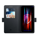 3mk Wallet Case iPhone 12 Pro Max – černé (flip)