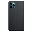 3mk Wallet Case iPhone 12 Pro Max – černé (flip)