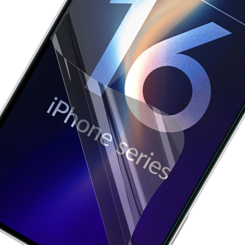 Ochranné sklo 3mk Protection FLEXIBLEGLASS pro iPhone 16 - čiré (flex)