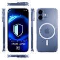 3mk MagCase s MagSafe pro iPhone 16 Plus - transparentní