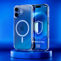 3mk MagCase s MagSafe pro iPhone 16 Plus - transparentní