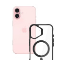 3mk Satin Armor MagCase pro iPhone 16 - clear/černý