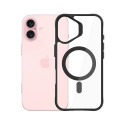 3mk Satin Armor MagCase pro iPhone 16 - clear/černý
