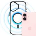 3mk Satin Armor MagCase pro iPhone 16 - clear/černý