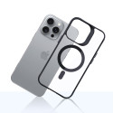 Kryt 3mk SATIN ARMOR MagCase iPhone 16 Pro - clear/černý