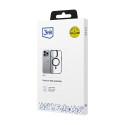 Kryt 3mk SATIN ARMOR MagCase iPhone 16 Pro - clear/černý