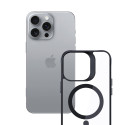 Kryt 3mk SATIN ARMOR MagCase iPhone 16 Pro - clear/černý