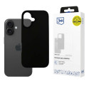 3mk Silicone Case pro iPhone 16 Plus - černé