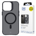 Kryt 3mk Smoke MagCase s MagSafe pro iPhone 15 Pro