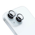 3mk Lens Protection Pro pro iPhone 15 – modrý rámeček