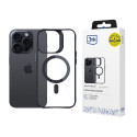 Kryt 3mk SATIN ARMOR MagCase iPhone 15 Pro - transparentní