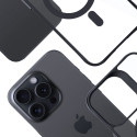 Kryt 3mk SATIN ARMOR MagCase iPhone 15 Pro - transparentní