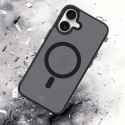 Kryt 3mk Smoke MagCase s MagSafe pro iPhone 16 - semi-transparent