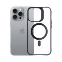 Kryt 3mk Satin Armor MagCase MagSafe iPhone 16 Pro Max - clear/černý