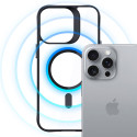 Kryt 3mk Satin Armor MagCase MagSafe iPhone 16 Pro Max - clear/černý