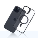 3mk Satin Armor MagCase s MagSafe iPhone 15 - clear/černá